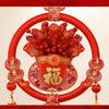 Traditional New Year Ornaments Reusable Spring Festival Pendant Hanging Decoration  Birthday