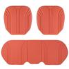 Three-Piece Seaweed Fiber Car Seat Cushion Set: Universal, Comfortable, Breathable, Non-Slip, All-Season Cover.