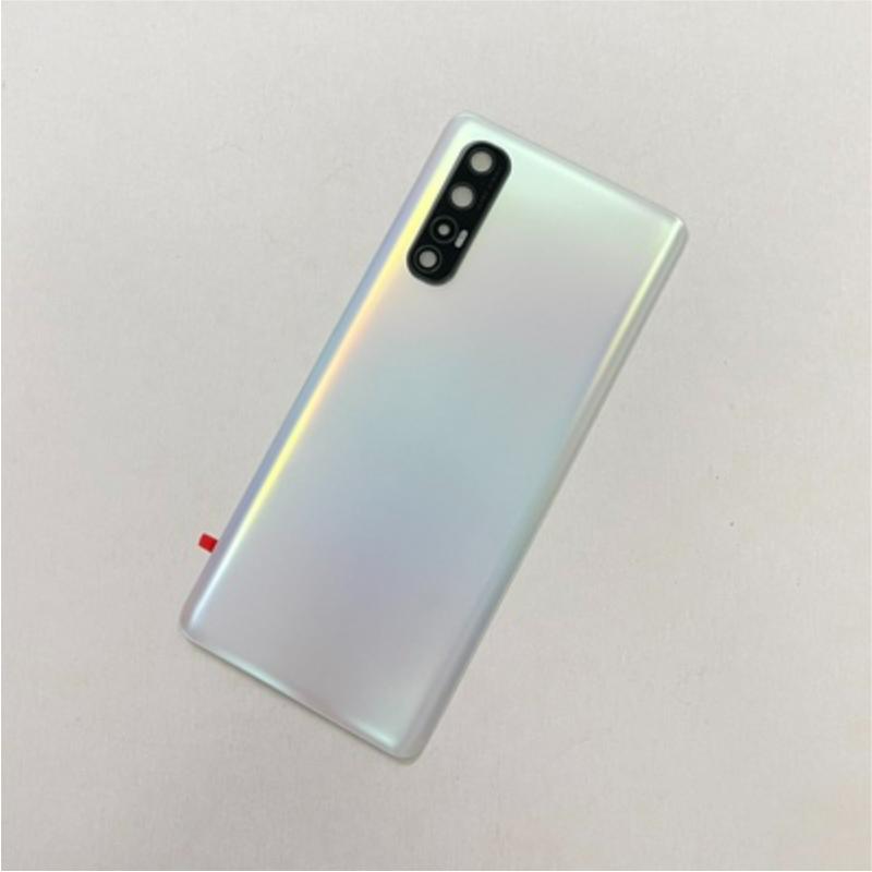 Rear Housing For OPPO Reno 3 Pro 5G PCRM00 CPH2009 Glass Battery Cover Repair Replace Back Phone Rear Case With Camera Lens