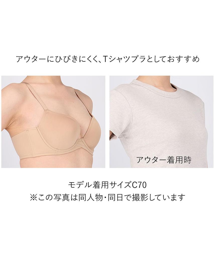 designed to fit your size and body less likely to create unevenness in the less likely to show through KA [Wacoal] Bra, type, back, outerwear, BXC410,