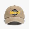 Blonde Open Ocean Baseball Cap Fashion Distressed Denim Frank Hip Hop Rapper Caps Unisex Style Outdoor Summer Washed Cowboy Hat