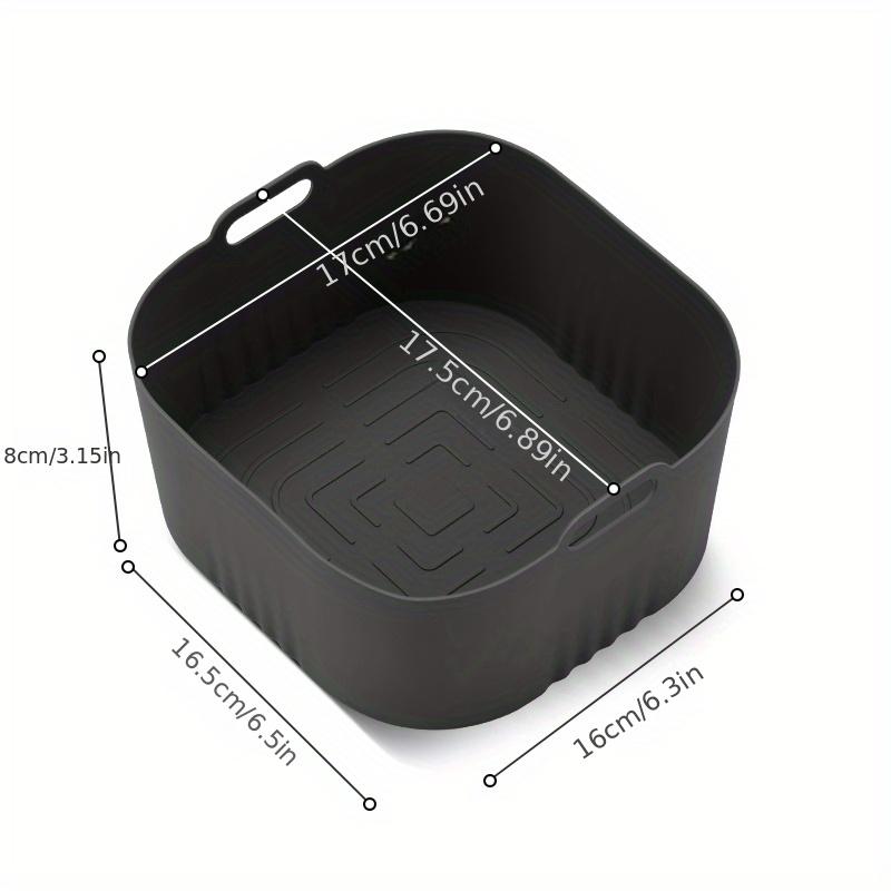 2pcs Silicone Air Fryer Baking Pan with Philips HD9252 HD9200 HD9255 Model Airfryers Gift Home Kitchen Accessories Easy To Clean