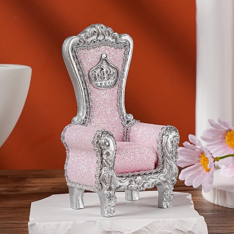 Multifunktionale Sofa-Figur Schmuck-Organizer Präsentationsständer und für Ringe Ohrringe Schmuckstücke Heimdekorationsbedarf