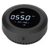 Multi Functional Air Quality Detector Portable CO2 Temperature Humidity Monitor Black