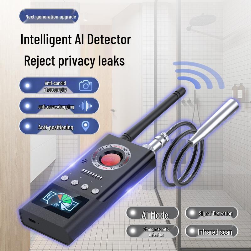 K66 Signal Detector: Anti-Peeping, Anti-Positioning, Camera & GPS Scanner for Hotel & Car Monitoring