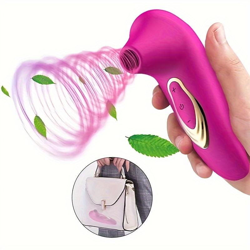 1pc Sucking Vibrator Female Sex Toy Vibrator Couple Flirting Sex Toy Rechargeable Clitoral Suction Stimulator Adult Supplies