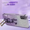For Samsung Galaxy A03s (164.2 X 75.9 X 9.1mm) Cartoon Rabbit Kickstand Mobile Phone Protector Case