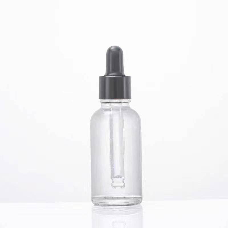 Frosted Glass Dropper Bottle 10ml - Empty Essential Oil & Cosmetic Dispenser
