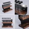 Coffee Bean Storage Rack Single-Dose Organizer Visible for Baristas