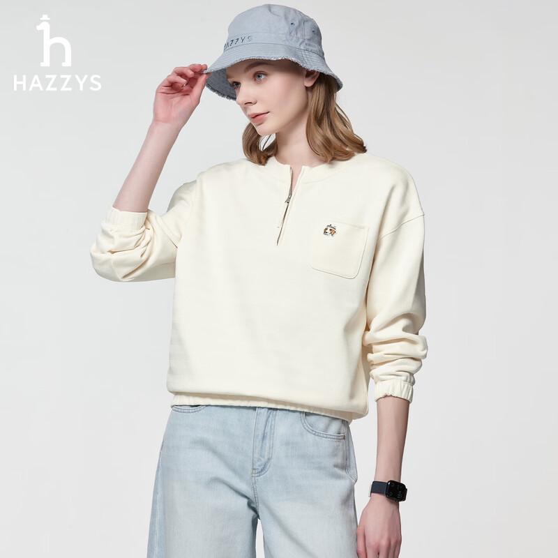 HAZZYS Women's PHIZ Series Half-Zip Sweatshirt