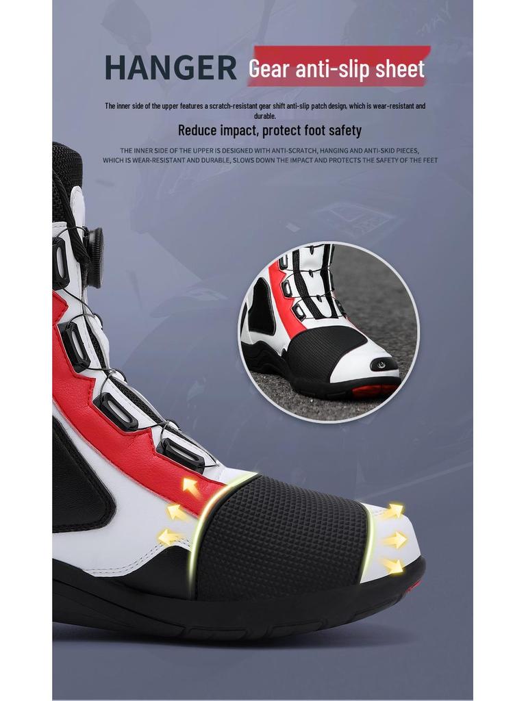 JG Wolves/Nine Wolves Motor- en Fietsschoenen: Unisex Off-Road Commuterlaarzen voor Alle Seizoenen Toeren
