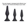 Silicone Unisex Anal Stopper Replacement Suction Cup Butt Massager Bung