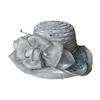 Breathable Ladies Fascinator Hat Wide Brim Foldable Sun Cap Bowknot Design French Style Bucket Hats Photography Accessory
