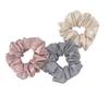 Korean Style Satin Polka Dot Scrunchie: Versatile, Gentle Hair Tie for Women