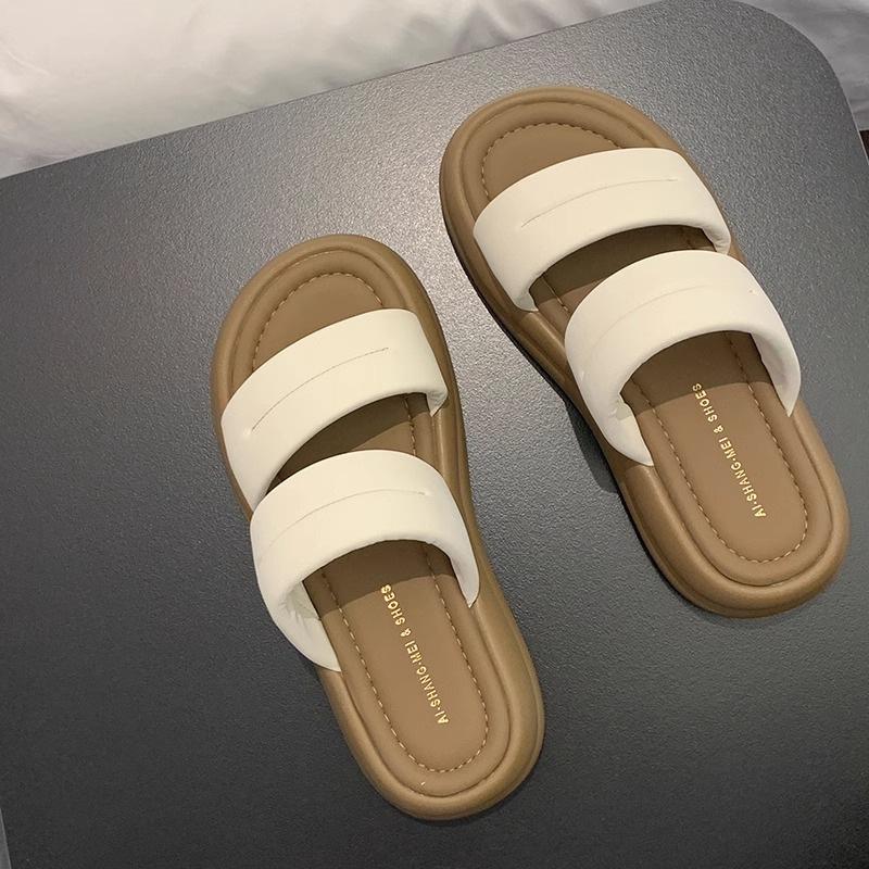 Fashion Hot Selling Fashion Women Shoes 2025 Women's Sandals New Summer Outdoor Thick Bottom Sports Beach Shoes Black Casual Roman Shoes