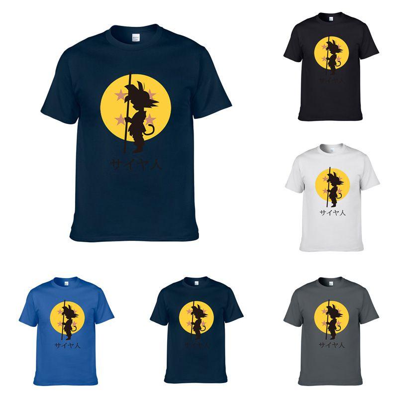 Unisex Dragon Ball Z Vegeta Graphic Print Soft Cotton Casual T-shirt Short Sleeve Top