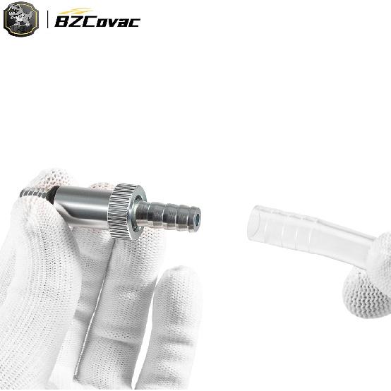 Lower Unit Gear Oil Pump For Standard Quart Bottles - 8Cc Pump, 8Mm & 10Mm Adapters, 3/8" Metal Swivel - Outboard Motors Gear Lube Pump For Mercury,