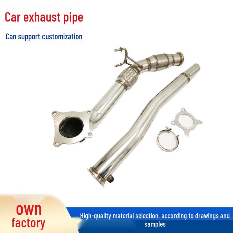 

Подходит для 12-13 Dazhong Golf R Хэтчбек 2D/4D 2.0T MK6 Модификация выхлопной системы автомобиля Modified Exhaust Pipe