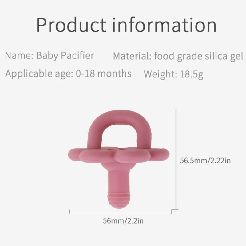 Baby Infants Pacifier Newborn Comfort Appease Nipple Dummy Flexible Soft BPA-Free Safe Silicone Soother Teether