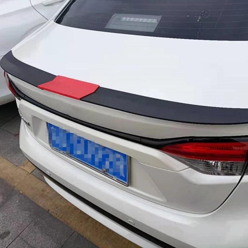 Universal Car Trunk Spoiler Wing Adjustable Tail Spoiler Lip Carbon Fiber Adhesive Anti-Aging Auto Styling Exterior Decoration