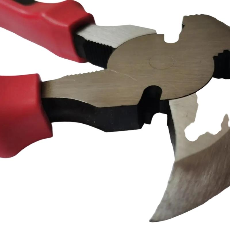Pinze Professionali in Acciaio per Recinzione con Impugnatura Ergonomica Adatte per Piegare Filo, Rimuovere Chiodi e Manutenzione Agricola