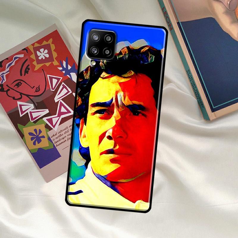Racing Ayrton Senna Case For Samsung Galaxy A52 A32 A12 A33 A06 A16 A26 A36 A56 A15 A53 A13 A34 A54 A14 A35 A55