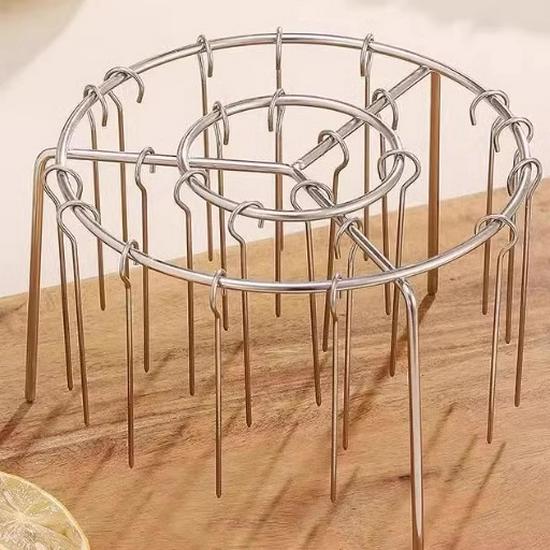 

Вертикальная подставка-шампур из нержавеющей стали для барбекю для аэрофритюрницы и духовки