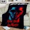Free Anuel AA Rapero Hip Hop Singer Manta, manta suave para el hogar, dormitorio, cama, sofá, picnic, viaje, oficina, manta para niños