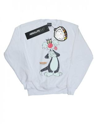 Womens/Ladies Sylvester Distressed Sweatshirt