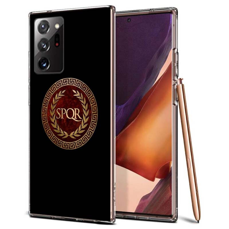 SPQR Roman Imperial Legionv Phone Case for Samsung A55 A35 A25 A15 A07 A05S A16 A17 A26 A36 A37 A56 A57 Galaxy Note 20 10 A50S A