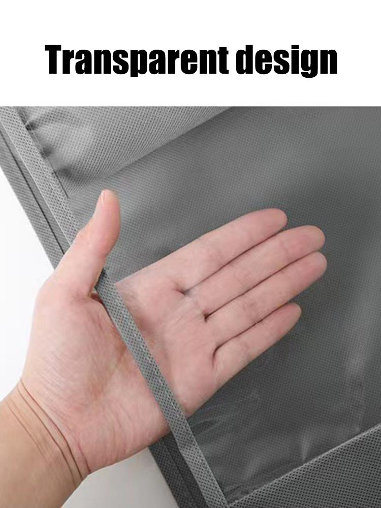 Handbag Hanging Storage Bag Storage Hanging Bag Non-Woven Multi-Layer Wardrobe Storage Dustproof Double-Sided Storage Bag