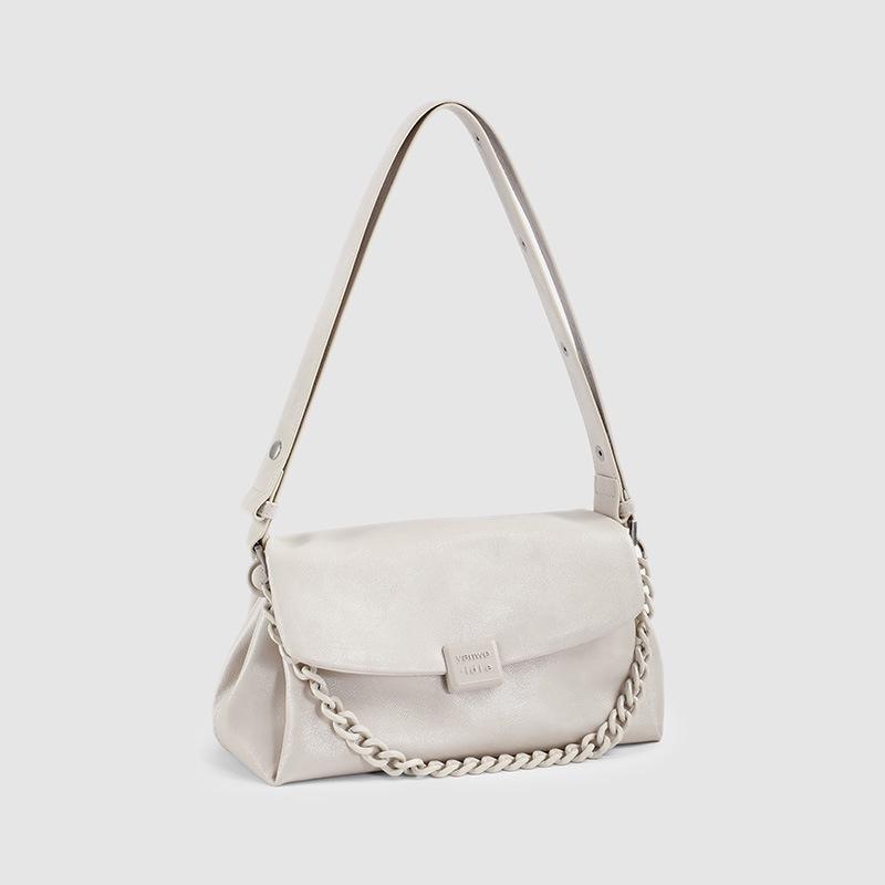 

Trendy Retro High-End Women s Chain Shoulder Bag белый