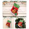Embroidered Sequin Christmas Stocking Decorative Pendant Ornament