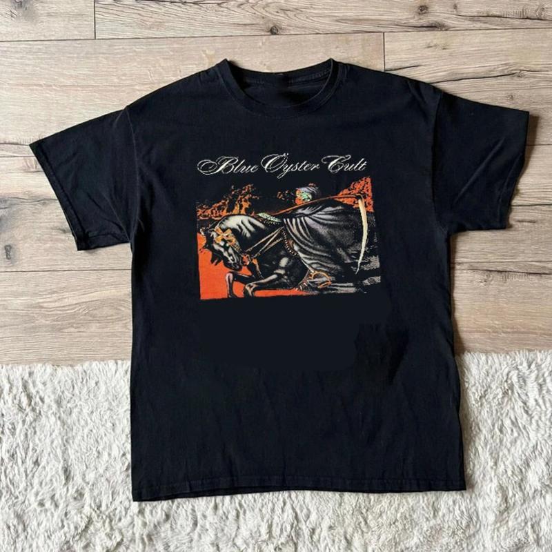 Футболка группы Blue Oyster Cult vtg унисекс перепечатка S 5XL QT138 S разноцветный