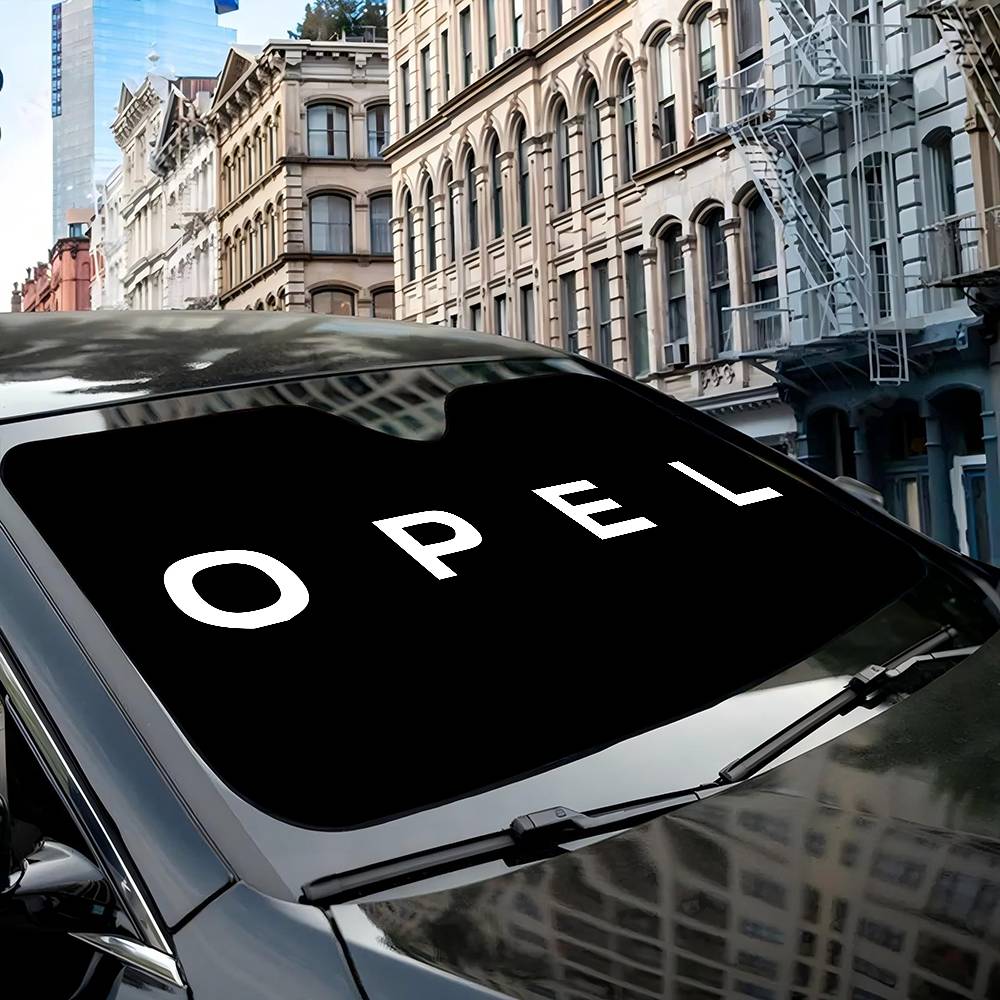 O-OPEL LOGO New Personalized Windshield Sunshade Car Window Windshield Cover Car Sunshade Car Cover Car Sunsha