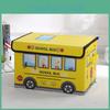 Cartoon Fabric Storage Box With Foldable Design For Bedroom Closet And Toy Organization