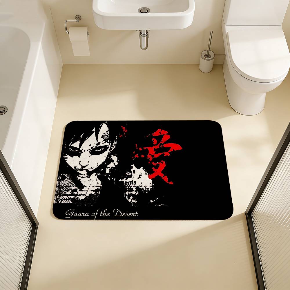 Anime G-Gaara Entrance Door Mat Nordic Style Home Doormat Bathroom-Toilet Mats Bedroom Hotel Decor Mat
