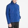 Timberland Solid Color Water Resistant Fleece Hooded Jacket Men Jackets Lead-Blue A69HS-CY5