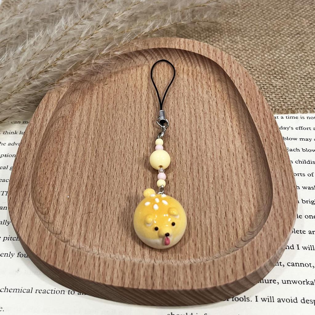 Xiaohongshu Cute Food Keychain & Lanyard for Girls