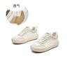 Leather old little white shoes women's autumn new women's single shoes thick baseplate shoes casual versatile star women's shoes