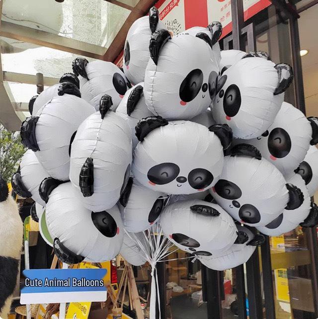 Cartoon Animal & Fruit Helium Balloons for Baby Tracking 