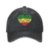 Heart of Hearts for Juneteenth Baseball Cap Vintage Distressed Cotton Snapback Cap Unisex Outdoor Adjustable Fit Caps Hat