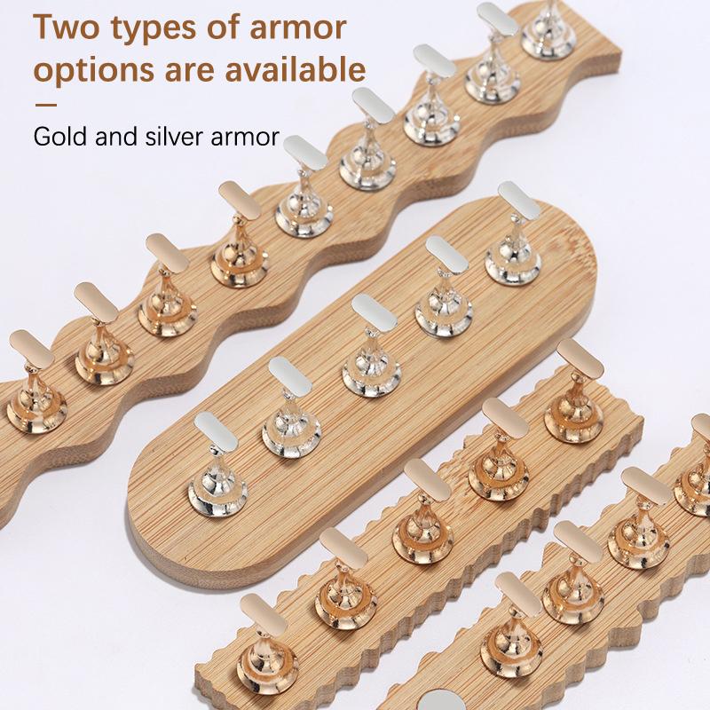 Log Magnetic Practice Holder Nails Tools Strong Magnet Stand Fake Nail Display Nail Support Accessories,