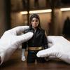 Set of 6 Male and Female Figurine Models Standing On Display Bases Collectible Action Figures for Desk Shelf Decoration and Toy Collection