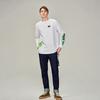 X 7 Up Collaboration SS23 Comfortable Round Neck Printed Long Sleeve T-Shirt Men Tops White LMT0053623RX00FK14000