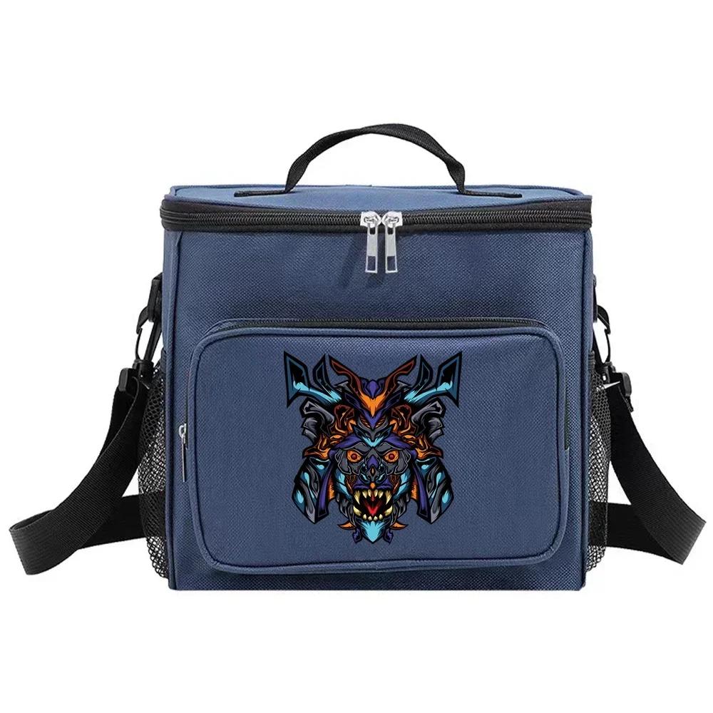 Lunch Bags Lunch Box Insulated Thermal Handbag Waterproof Camping Organizer Case Cooler Food Storage Boxes New Monster Series