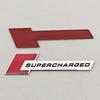 2026 3D Aluminum Car Letters Supercharged Logo Car Rear Trunk Fender Emblem Badge Stickers Decals For Audi A Series Q S SQ RS Series