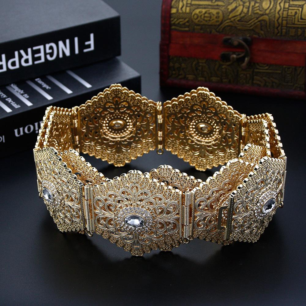 Cureaua Culoare Aurie Pentru Femei Mireasa Nunta Bijuterii Cadou de familie