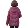 Women's Retro Chinese Style Hooded Down Jacket