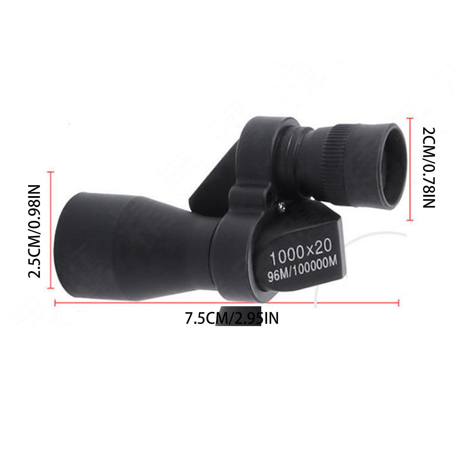 

8X20 Magnification Monocular Telescope Equipped with Anti-Glare and Highly Reflective Lenses Suitable for Bird Watching Concert
